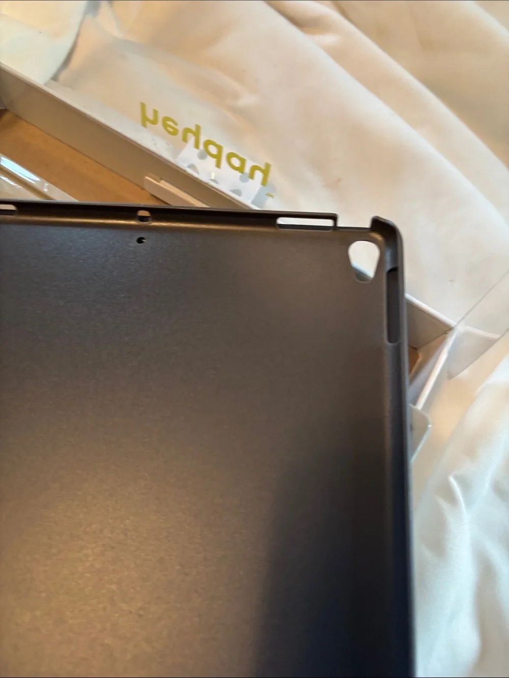 heyday Black soft touch Tablet Case for 10.5-inch iPad Pro & iPad Air New in box